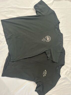 Roark Charcoal Crewneck Tee (pack of 2) with White Logo Print